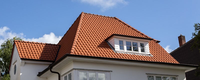 A new roof increases home value.