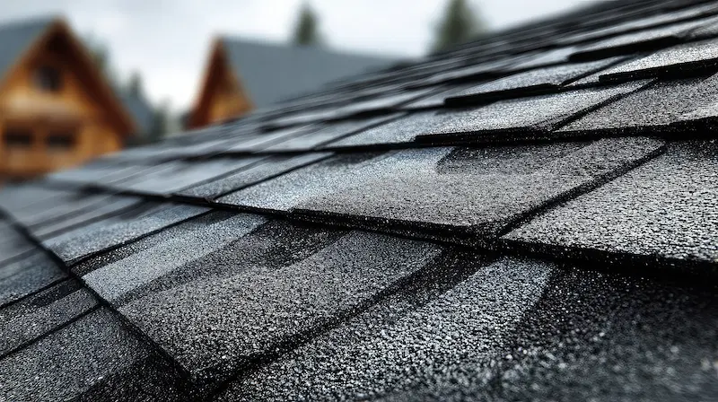 Asphalt shingles for standard house roofing